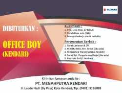 Info Loker: PT Megahputra Kendari Buka Rekrutmen Posisi Office Boy