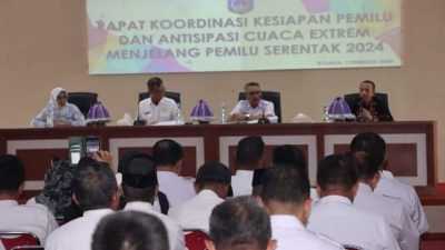 Pemda Kolaka Antisipasi Cuaca Ekstrem Jelang Pemilu 2024