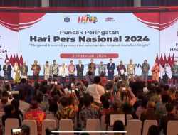 Hadiri Puncak Peringatan HPN 2024, Pj Gubernur Sultra: Pers Menjadi Salah Satu Pilar Pembangunan Bangsa