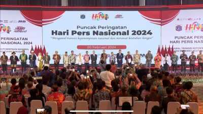 Hadiri Puncak Peringatan HPN 2024, Pj Gubernur Sultra: Pers Menjadi Salah Satu Pilar Pembangunan Bangsa