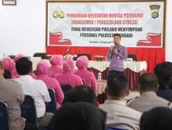 Jelang Pemilu, Polresta Kendari Bina Kesehatan Mental dan Psikologi Personel