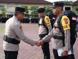 891 Personel Siap Amankan TPS, Wakapolda Sultra: Jaga Netralitas dan Performance Selama Bertugas