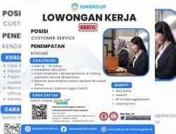 SIMGROUP Buka Rekrutmen Posisi Customer Service, Penempatan Area Kendari