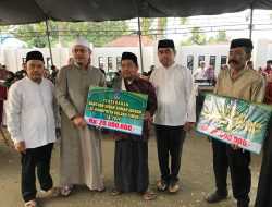 Safari Ramadan, Pemkab Koltim Serahkan Bantuan Pembangunan Masjid hingga Santuan