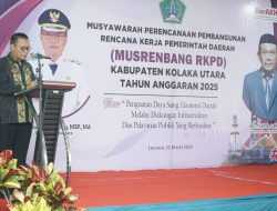 Musrenbang RKPD Kolut 2025, Dorong Penguatan Daya Saing Ekonomi Daerah