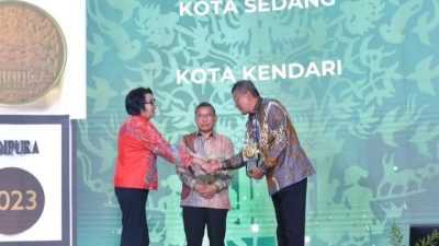 Kota Kendari Raih Penghargaan Adipura ke-12