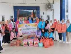 Ramadhan Berbagi, DWP Koltim Sasar Sejumlah Pondok Pesantren dan Masyarakat Kurang Mampu