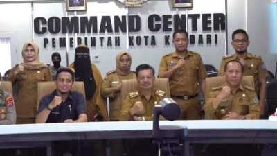 Pemkot Kendari Ikuti Rakor TPID Bersama Irjen Kemendagri