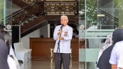 Arahan Pj Gubernur Sultra untuk ASN di Hari Kedua Ramadhan