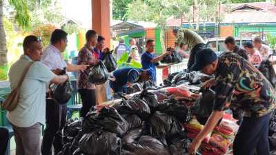 UPT Dirjen Hubla se-Sultra Bantu Korban Banjir di Kendari