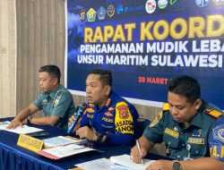 Pastikan Kesiapan Pengamanan Mudik dan Balik Lebaran, Dit Polairud Polda Sultra Gelar Rakor