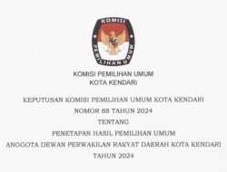 Ini Daftar 35 Anggota DPRD Kota Kendari Periode 2024-2029