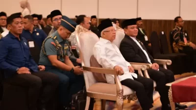 Hadiri Pengukuhan KDEKS Sultra, Wapres Paparkan Tiga Pesan Strategis