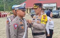 Kapolres Konut Pimpin Gelar Pasukan Operasi Keselamatan Anoa 2024, 7 Pelanggaran Jadi Sasaran Utama