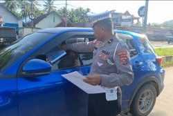 Hari Keempat Operasi Keselamatan Anoa, Polres Konut Beri Himbauan Keselataman