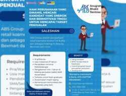 Info Loker Kendari: ABS Group Buka Rekrutmen Posisi Salesman