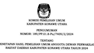 Daftar 20 Anggota DPRD Kabupaten Konawe Utara Periode 2024-2029