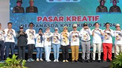 Pasar Kreatif Dekranasda Kota Kendari Dibuka, Berlangsung 4 Hari
