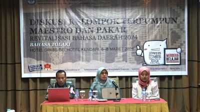 KBST Gelar DKT Maestro dan Pakar Revitalisasi Bahasa Daerah
