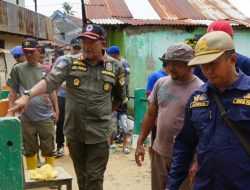 Tinjau Lokasi Terdampak Banjir, Pj Wali Kota Sampaikan Hal Ini