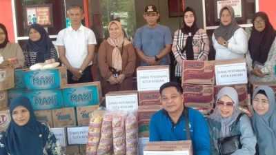 Dinas Pertanian Kendari Salurkan Bantuan untuk Korban Banjir di Kadia