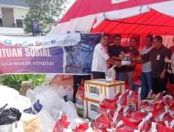 OJK, BI, BMPD dan FKIJK Serahkan Bantuan untuk Korban Banjir Kendari