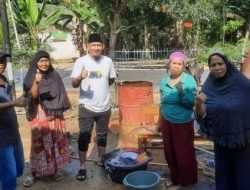 Peduli Banjir, Sudirman Turunkan 6 Titik Sumur Bor untuk Kebutuhan Air Bersih Warga di Kendari