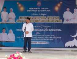 Pemkab Butur Bersama Organisasi Wanita Santuni 254 Anak Yatim Piatu