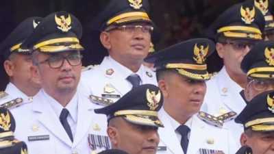 Pj Wali Kota Kendari Hadiri Peringatan Hari Otonomi Daerah ke XXVIII Tahun 2024