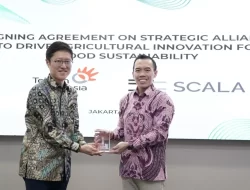 Dorong Inovasi Pertanian, Telkom Jalin Kerja Sama dengan Scala Jepang