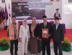 Sah! Prof La Karimuna Jabat Rektor Universitas Lakidende