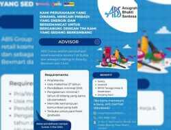 Info Loker: ABS Group Buka Rekrutmen Posisi Advisor