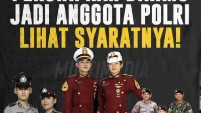 Resmi Dibuka, Ini Syarat dan Ketentuan Pendaftaran Bintara Polri Gelombang II