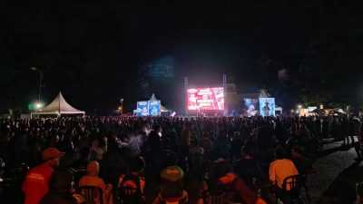 Meriahnya Nobar Timnas Indonesia U-23 Vs Uzbekistan Bersama Gemoynya Kendari