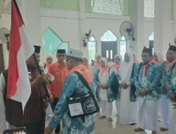 Lepas Keberangkatan CJH, Wabup Butur Ingatkan Pentingnya Jaga Kesehatan