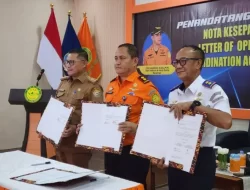 Basarnas Kendari Jalin Mitra Kelancaran Operasi SAR dengan UPBU Haluoleo dan RSUD Bahteramas