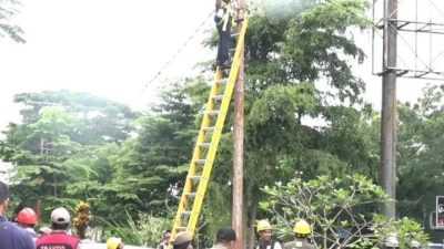 Pemkot Kendari Segel Lapak PKL di Kawasan Eks MTQ