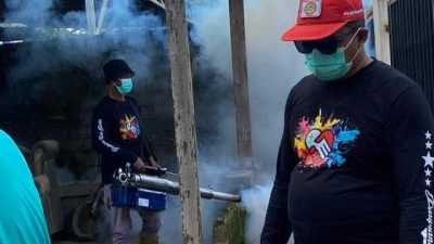Cegah Penyebaran DBD, Dinkes Koltim Terus Masifkan Fogging