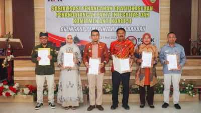 Komitmen Berantas Korupsi, Pj Wali Kota Baubau Ingatkan Kepala OPD Pahami Aturan Gratifikasi