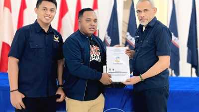 DPD NasDem Wakatobi Serahkan 4 Nama Balon Pilkada 2024 ke DPW Sultra