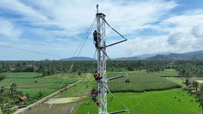 Jaga Keandalan Pasokan Listrik, PLN Bangun Tower Emergency di Jalur Wolo-Kolaka