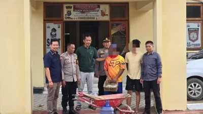 Bikin Resah, 2 Pelaku Pemalakan dengan Modus Perbaiki Jalan Rusak Diamankan Polisi