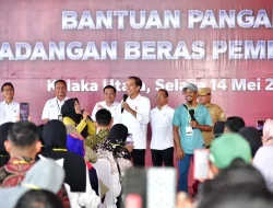 Presiden Jokowi Serahkan Bantuan Pangan di Kolaka Utara
