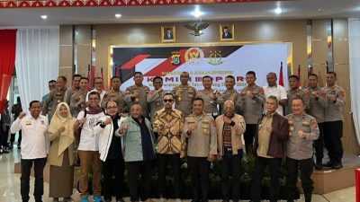 Komisi III DPR RI Sambangi Polda Sultra, Bahas Penegakan Hukum Terhadap Ilegal Mining