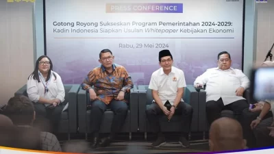 KADIN Siapkan Buku Putih Kebijakan Ekonomi untuk Prabowo-Gibran