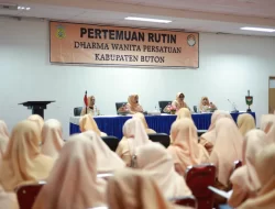 Tingkatkan Silaturahmi, DWP Buton Adakan Pertemuan Rutin