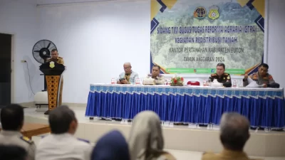 Pemkab Buton Hadiri Sidang GTRA untuk Penetapan Redistribusi Tanah 2024