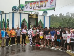 Wabup Butur Lepas Peserta Lomba Lari Maraton 5 Km dan 10 Km