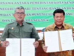 Pemkot Kendari-Kejari Teken Kesepakatan Bersama Penanganan Hukum Bidang Perdata dan TUN