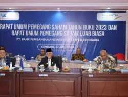 Asrun Lio Minta Pemda Dukung Kinerja Bank Sultra Dalam Pengelolaan Dana Pemerintah